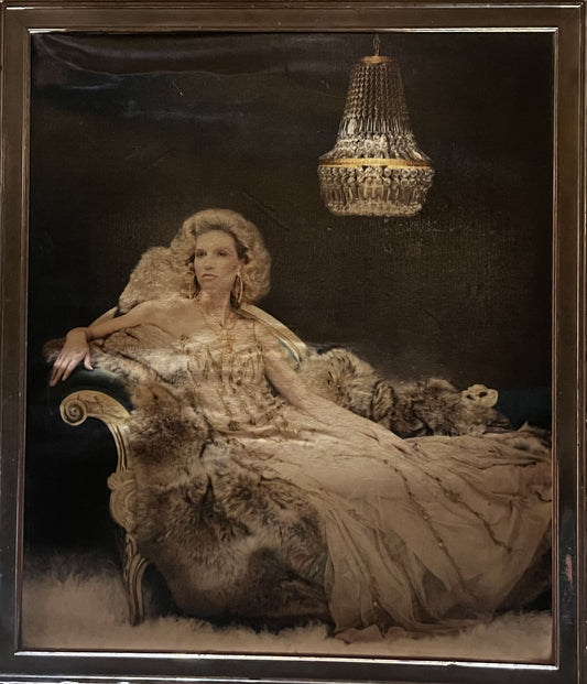 Elegance in Repose: The Enigmatic Lady of Luxe (One-of-One)